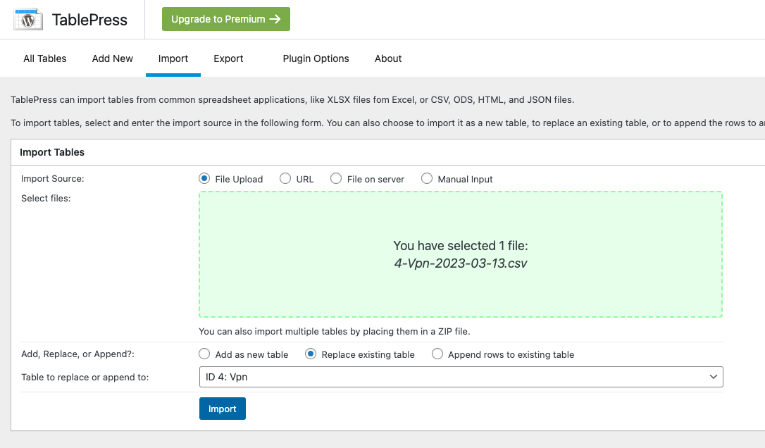 Troubleshooting Tips for TablePress Data Not Updating - WP Glory